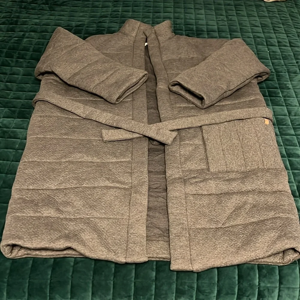 NWOT Lunya Double Faced House Coat - Picture 5 of 11
